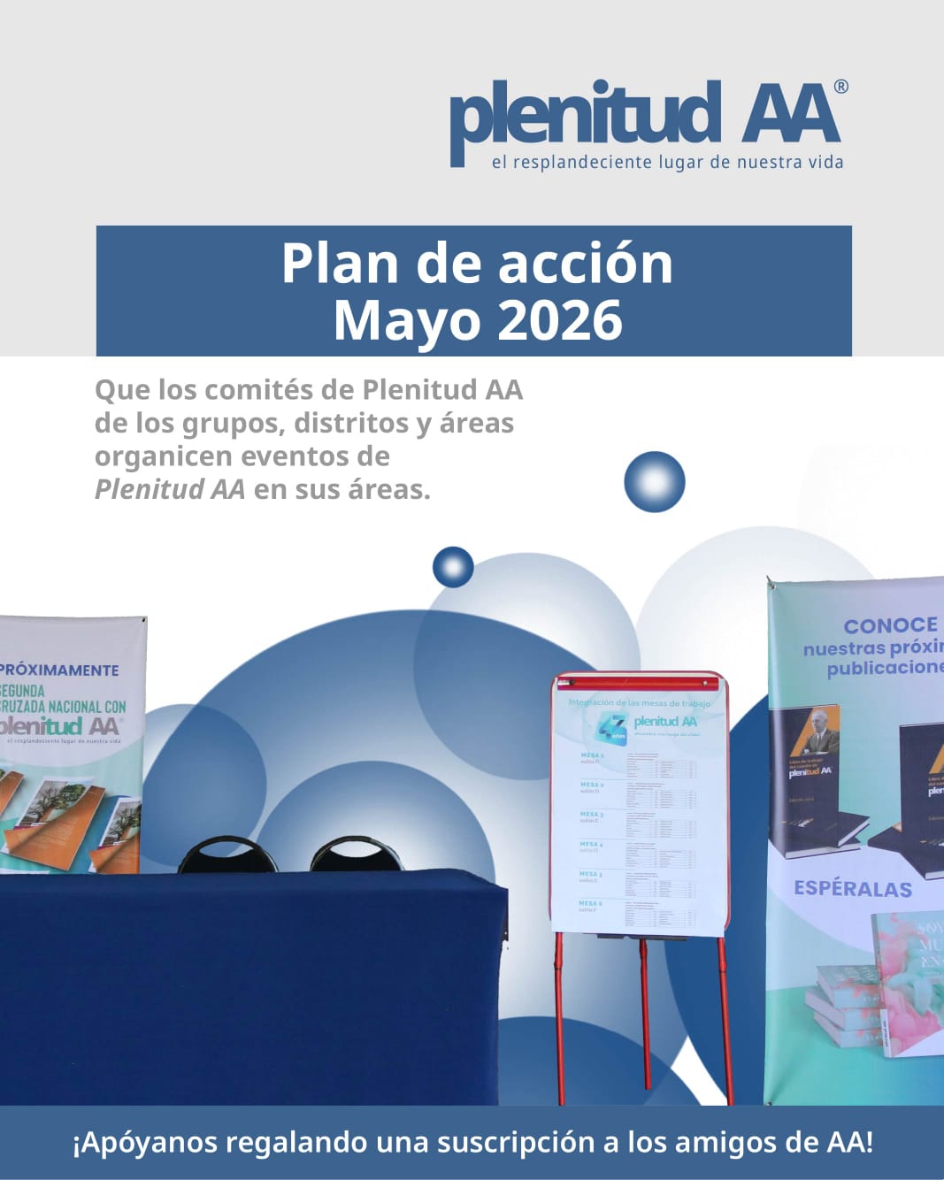 Flyer Plan de acción Mayo 2026